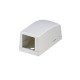 PANDUIT Mini-Com Surface Mount Box - Mount Box - Gray - 1 Pack - TAA Compliance CBX1IG-A