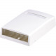 Panduit Mini-Com CBX4IG Surface Mounting Box - 4 x Socket(s) - Gray - TAA Compliance CBX4IG-AY