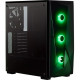 Corsair Carbide Series SPEC-DELTA RGB Tempered Glass Mid-Tower ATX Gaming Case - Black - Mid-tower - Black - Steel, Tempered Glass - 4 x Bay - 4 x 4.72" x Fan(s) Installed - Mini ITX, Micro ATX, ATX Motherboard Supported - 14 lb - 6 x Fan(s) Supporte