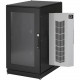 Black Box ClimateCab A/C Cabinet - 24U, 8000 BTU, M6 Square Holes, 120V - For Server, LAN Switch, Patch Panel - 24U Rack Height x 19" Rack Width - Floor Standing - Steel, Plexiglass, Steel - 1999.59 lb Maximum Weight Capacity - TAA Compliant - TAA Co