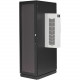 Black Box ClimateCab NEMA 12 Server Cabinet with AC - 42U, 6000BTU, M6 Rails, 120V - For Server, LAN Switch, Patch Panel - 42U Rack Height x 19" Rack Width - Floor Standing - Steel, Plexiglass, Steel - 1500.03 lb Maximum Weight Capacity - TAA Complia