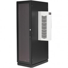 Black Box ClimateCab NEMA 12 Server Cabinet With Rapped Rails - For Server, Patch Panel, LAN Switch - 42U Rack Height x 19" Rack Width - Floor Standing - Steel, Plexiglas, Steel, Steel, Steel - 1500 lb Maximum Weight Capacity - TAA Compliant - TAA Co