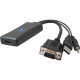 Comprehensive HDMI/VGA Audio/Video Adapter - HD-15 VGA - HDMI Digital Audio/Video CCN-VGA2HD