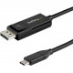 Startech.Com 3.3 ft. (1 m) USB C to DisplayPort 1.4 Cable - Bidirectional - 8K 30Hz - HBR3 - Thunderbolt 3 - Adapter Cable (CDP2DP141MBD) - Bidirectional cable connects a USB C (or DP) device to a DP (or USB C) display - USB-C to DisplayPort 1.4 adapter h