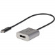 Startech.Com USB-C to DisplayPort Adapter - 1 x Type C Male USB - 1 x DisplayPort Female Digital Audio/Video - 7680 x 4320 Supported - Gray CDP2DPEC