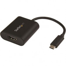 Startech.Com USB C to HDMI Adapter - With Stay Awake - Presentation Mode - 4K at 60Hz - Thunderbolt 3 Compatible - USB C Adapter - Use this unique adapter to prevent your USB Type-C computer from entering power save mode during presentations - USB C to HD