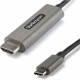 Startech.Com 6ft (2m) USB C to HDMI Cable 4K 60Hz with HDR10, Ultra HD USB Type-C to HDMI 2.0b Video Adapter Cable, DP 1.4 Alt Mode HBR3 - 6.6ft/2m USB C (DisplayPort 1.4 Alt Mode HBR3) to HDMI 2.0b video adapter cable - 4K 60Hz w/ HDR10/7.1 Audio/HDCP 2.