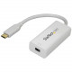 Startech.Com USB C to Mini DisplayPort Adapter - USB C to mDP Adapter - 4K 60Hz - USBC to Mini DisplayPort Adapter supports 4K resolutions - Reversible USBC connects easily to your Thunderbolt 3 device - USB-C to mDP adapter design fits perfectly in your 
