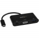 Startech.Com USB-C VGA Multiport Adapter - USB-A Port - with Power Delivery (USB PD) - USB C Adapter Converter - USB C Dongle - USB C VGA Multiport Adapter - USB 3.0 Port - 60W PD - Connect your USB-C laptop to a VGA display and a USB-A peripheral device 