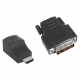 SIIG DVI to HDMI CAT5e Mini-Extender - RoHS, TAA Compliance CE-D20012-S1