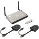 SIIG Dual View Wireless Media Presentation Kit - Up to 16 Devices Wirelessly with 4K Resolution CE-H26611-S1