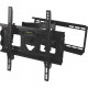 SIIG Full Motion 23" to 42" TV Wall Mount - For Flat Panel Display - 23" to 42" Screen Support - 100 lb Load Capacity - RoHS, TAA Compliance CE-MT0512-S1