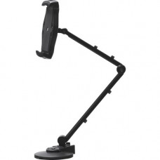 SIIG Full Motion Easy-Adjust Universal Tablet Mount - Black - 12" Screen Support - 2.20 lb Load Capacity - Black CE-MT1Y12-S1