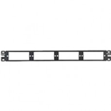 Panduit Opticom CFAPPBL1 Multimode 62.5/125 24-Port Blank Patch Panel - 24 - 24 Port(s) - 24 x RJ-11 - 1U High - 19" Wide - Rack-mountable - TAA Compliance CFAPPBL1