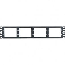 Panduit CFAPPBL2 Multimode 62.5/125 48-Port Blank Patch Panel - 48 - 48 Port(s) - 48 x RJ-11 - 2U High - Rack-mountable CFAPPBL2