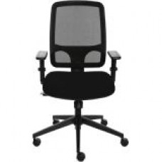 Middle Atlantic Products Task Basic - Black Seat - 5-star Base - 19" Seat Width x 19" Seat Depth - 25" Width x 25" Depth x 42.5" Height CHAIR-TSK1-B