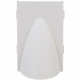 Panduit Hooded Insert - International White - White - 1 Pack - Acrylonitrile Butadiene Styrene (ABS) - TAA Compliance CHBHIW