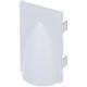 Panduit Cable Pass-through - White - 1 Pack - Acrylonitrile Butadiene Styrene (ABS) CHBHWH