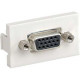 Panduit D-Subminature Module - 1 Pack - 1 x HD-15 Female VGA - 1 x HD-15 Female VGA - Black - TAA Compliance CHD15HDCBLY