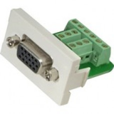 Panduit CHD15HDSCIWY Video Adapter - 1 Pack - Office White - TAA Compliance CHD15HDSCIWY