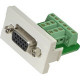 Panduit CHD15HDSCIWY Video Adapter - 1 Pack - Office White - TAA Compliance CHD15HDSCIWY
