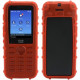 zCover HealthCare Back Open Silicone Case for Cisco 8821/8821-EX - For IP Phone - Red - Rubberized - Silicone CI821BCD