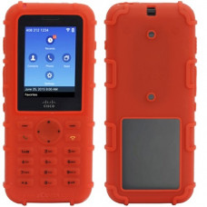 zCover Dock-in-Case IP Phone Case - For IP Phone - Red - Silicone CI821PHD