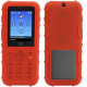 zCover Dock-in-Case IP Phone Case - For IP Phone - Red - Silicone CI821PHD