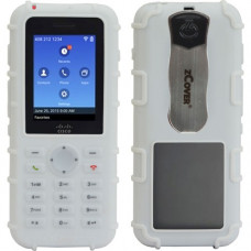zCover Dock-in-Case Carrying Case (Holster) IP Phone - White - Metal Clip, Silicone Clip - Clip CI821PJW