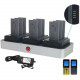 zCover zDock CI821U Cradle - Docking - IP Phone, Battery - Charging Capability - Proprietary Interface - Black, Gray CI821U3B-NA