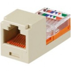 Panduit UTP Jack Module - 1 Pack - 1 x RJ-45 Female - Electric Ivory CJ588EIY