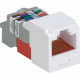 PANDUIT Mini-Com TX-5e Keystone Jack - RJ-45 - TAA Compliance CJ5E88TBU