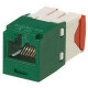 PANDUIT Mini-Com TX-5e Modular Insert - RJ-45 - TAA Compliance CJ5E88TGGR