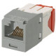 Accu-Tech CATEGORY 5E, 8 POSITION, 8 WIRE UNIVERSAL MODULE. STANDARD CARTON COMES 50 PIECE CJ5E88TIG