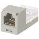 Panduit Category 3, 6-Position, 6-wire Universal Module. International Gray. - 1 Pack - 1 x Female - International Gray CJ66IGY