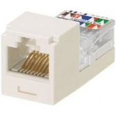 Panduit UTP Jack Module - 1 Pack - 1 x RJ-11 Female - Off White CJ66UIWY
