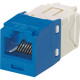 PANDUIT Mini-Com Cat.6 UTP Module - RJ-45 - RoHS, TAA Compliance CJ688TGBU