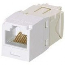 PANDUIT Mini-Com TX6 Plus Modular Insert - RJ-45 - TAA Compliance CJ688TGWH-24