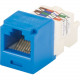 PANDUIT Mini-Com Cat.6 UTP Modular Jack - RJ-45 - TAA Compliance CJ688TPBU