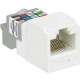 Panduit Network Connector - 1 Pack - 1 x RJ-45 - Violet - TAA Compliance CJ688TPVL