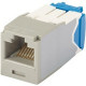 Panduit Network Connector - 1 Pack - 1 x RJ-45 Female - Gray - TAA Compliance CJ6X88TGIG