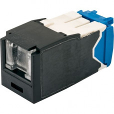 Panduit UTP Cat.6a Network Connector - 1 Pack - 1 x RJ-45 Female - Black - TAA Compliance CJH6X88TGBL