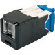 Panduit UTP Cat.6a Network Connector - 1 Pack - 1 x RJ-45 Female - Black - TAA Compliance CJH6X88TGBL