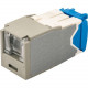 Panduit UTP Cat.6a Network Connector - 1 Pack - 1 x RJ-45 Female - Gray - TAA Compliance CJH6X88TGIG