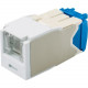Panduit UTP Cat.6a Network Connector - 1 Pack - 1 x RJ-45 Female - White - TAA Compliance CJH6X88TGWH