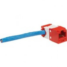 Panduit Mini-Com Network Connector - 1 x RJ-45 Male - Off White CJR688TGIW