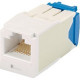 Panduit Mini-Com Network Connector - 1 x RJ-45 Male - Electric Ivory CJR6X88TGEI