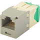 Panduit Mini-Com Network Connector - 1 x RJ-45 Male - International Gray - TAA Compliance CJT688TGIG