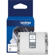 Brother Genuine CK-1000 ~ 2 (1.97") 50 mm wide x 6.5 ft. (2 m) Cleaning Roll for VC-500W Label and Photo Printers - For Printer - White CK-1000