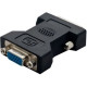 SYBA Connectland DVI Male to VGA Female Adapter - 1 x DVI (Dual-Link) Male Video - 1 x HD-15 Female VGA - RoHS Compliance CL-ADA31002